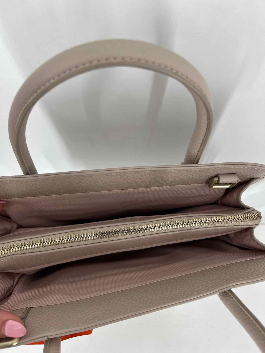 Radley London Beige Leather Pre Owned Tote