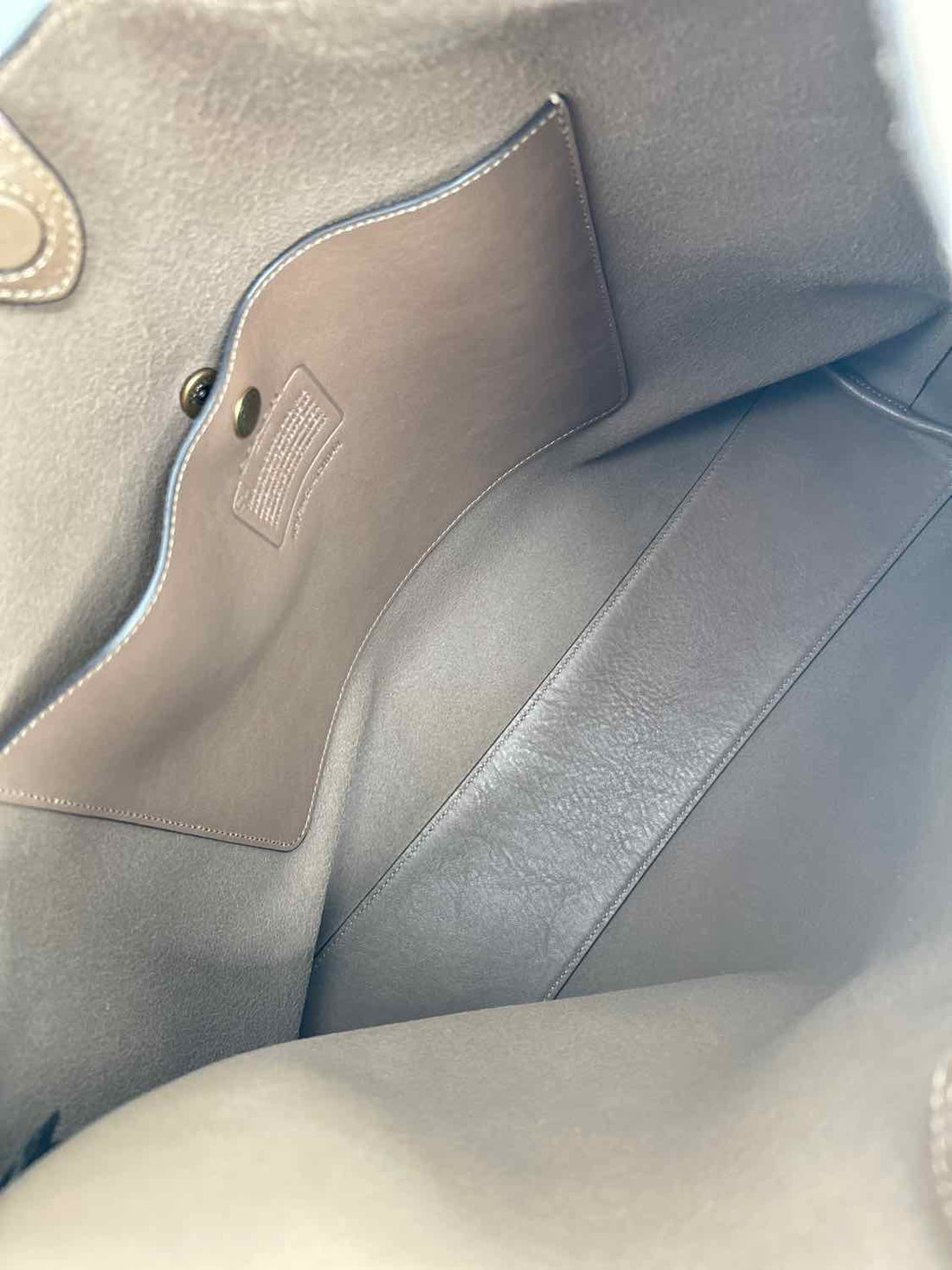 Coach Darkstone Leather Shoulder