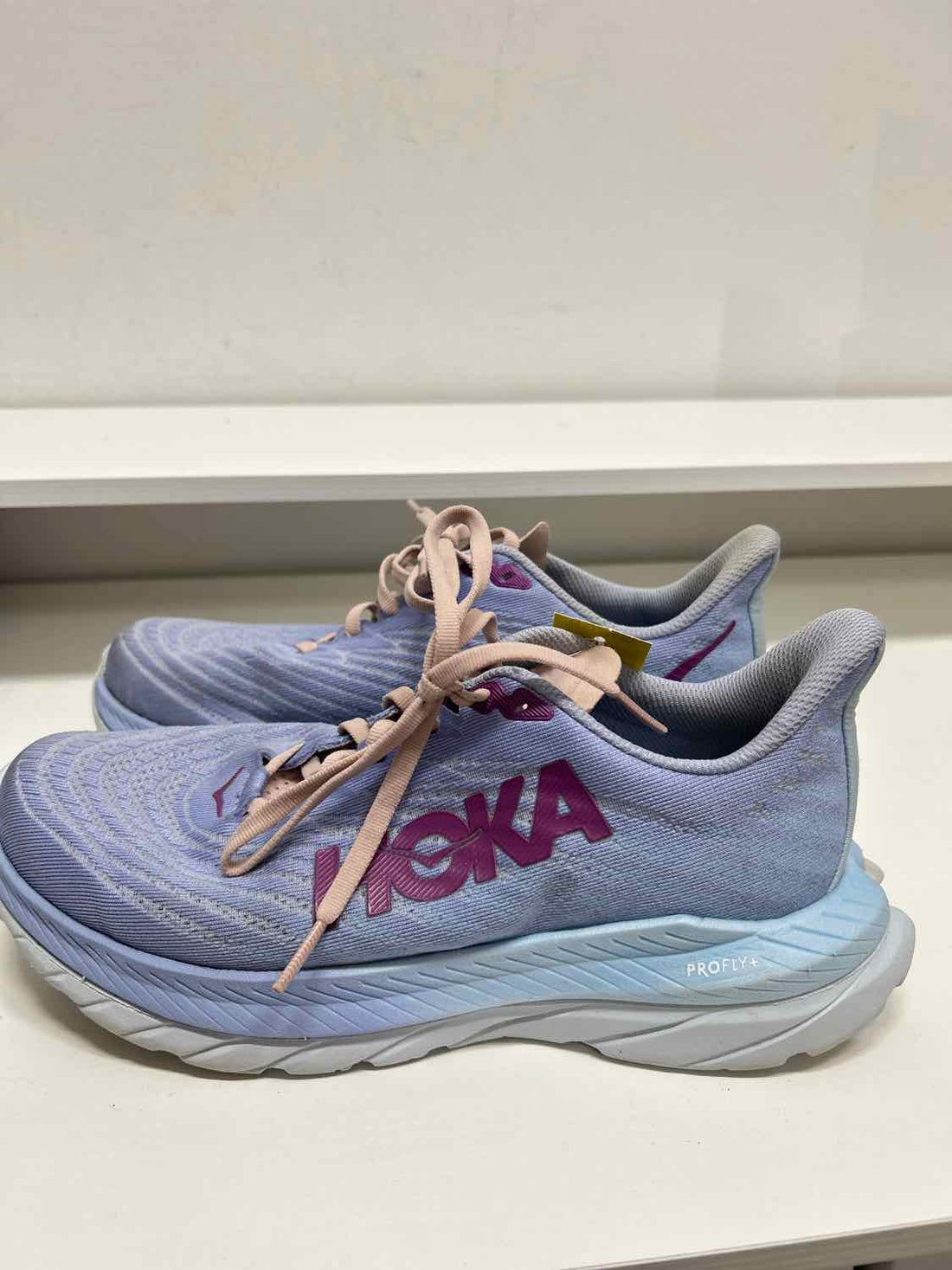 Hoka Women Size 7 Purple & Light Blue Sneakers