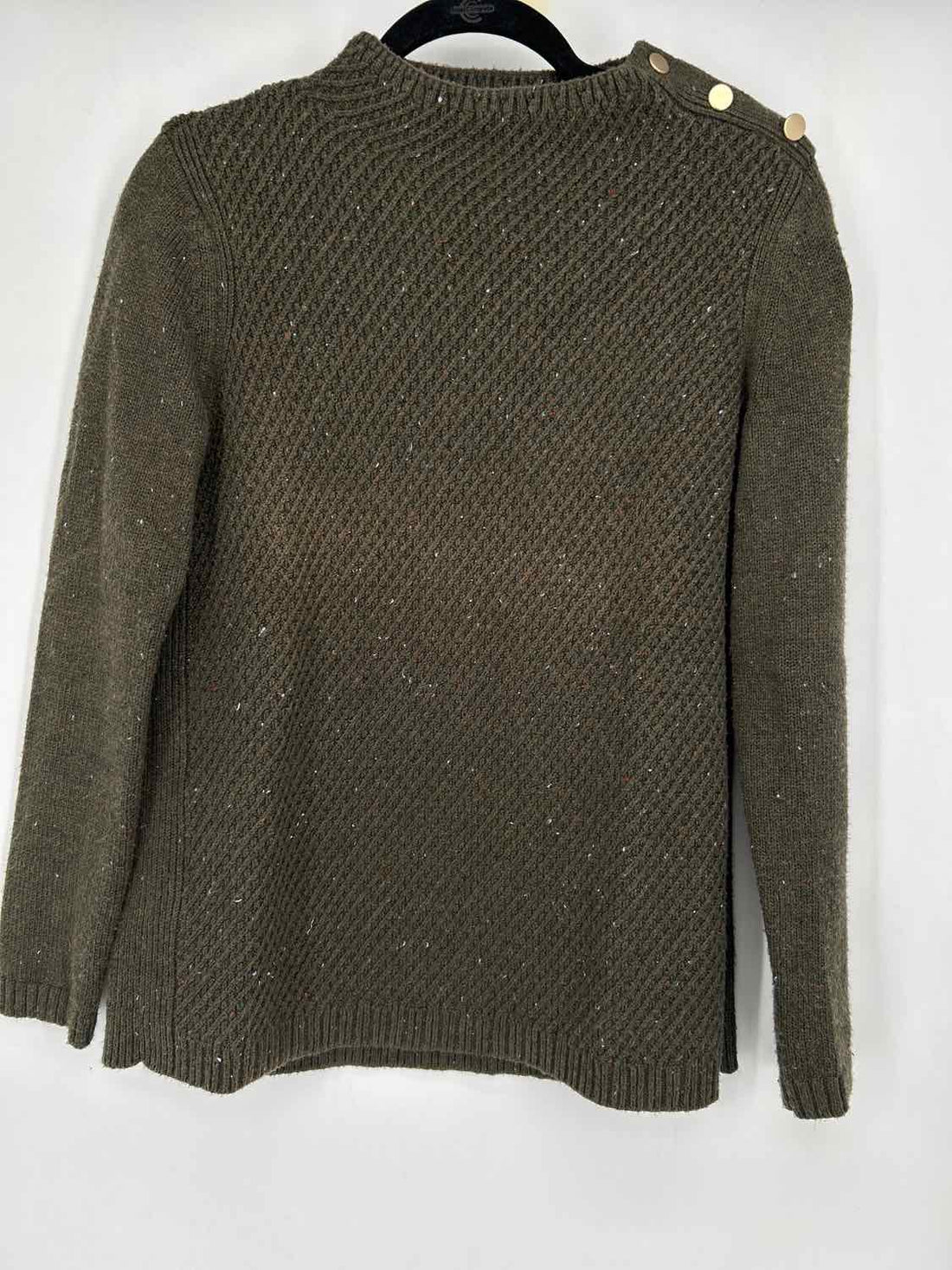 Talbots Size S Green Sweater