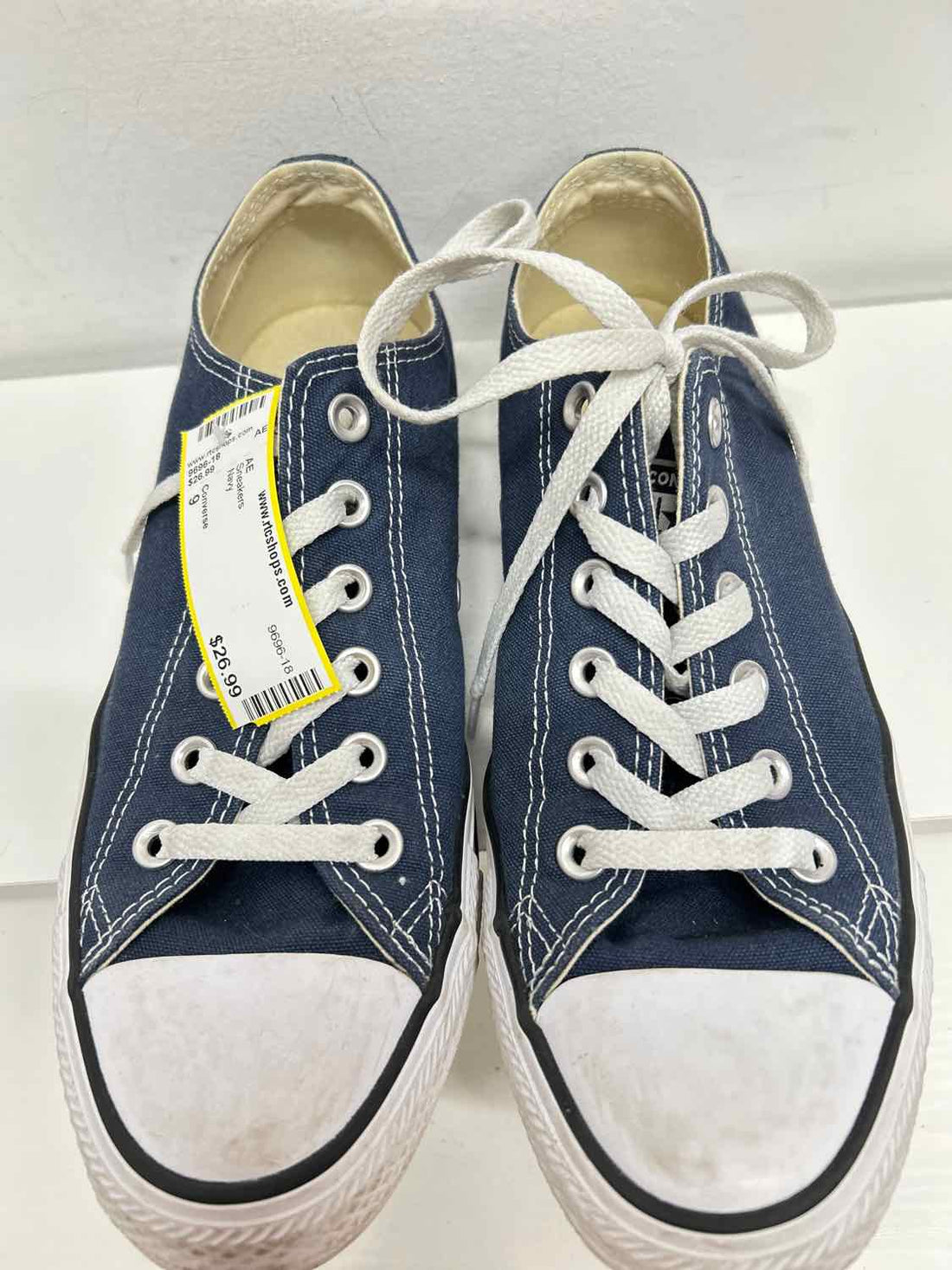 Converse Women Size 9 Navy Sneakers