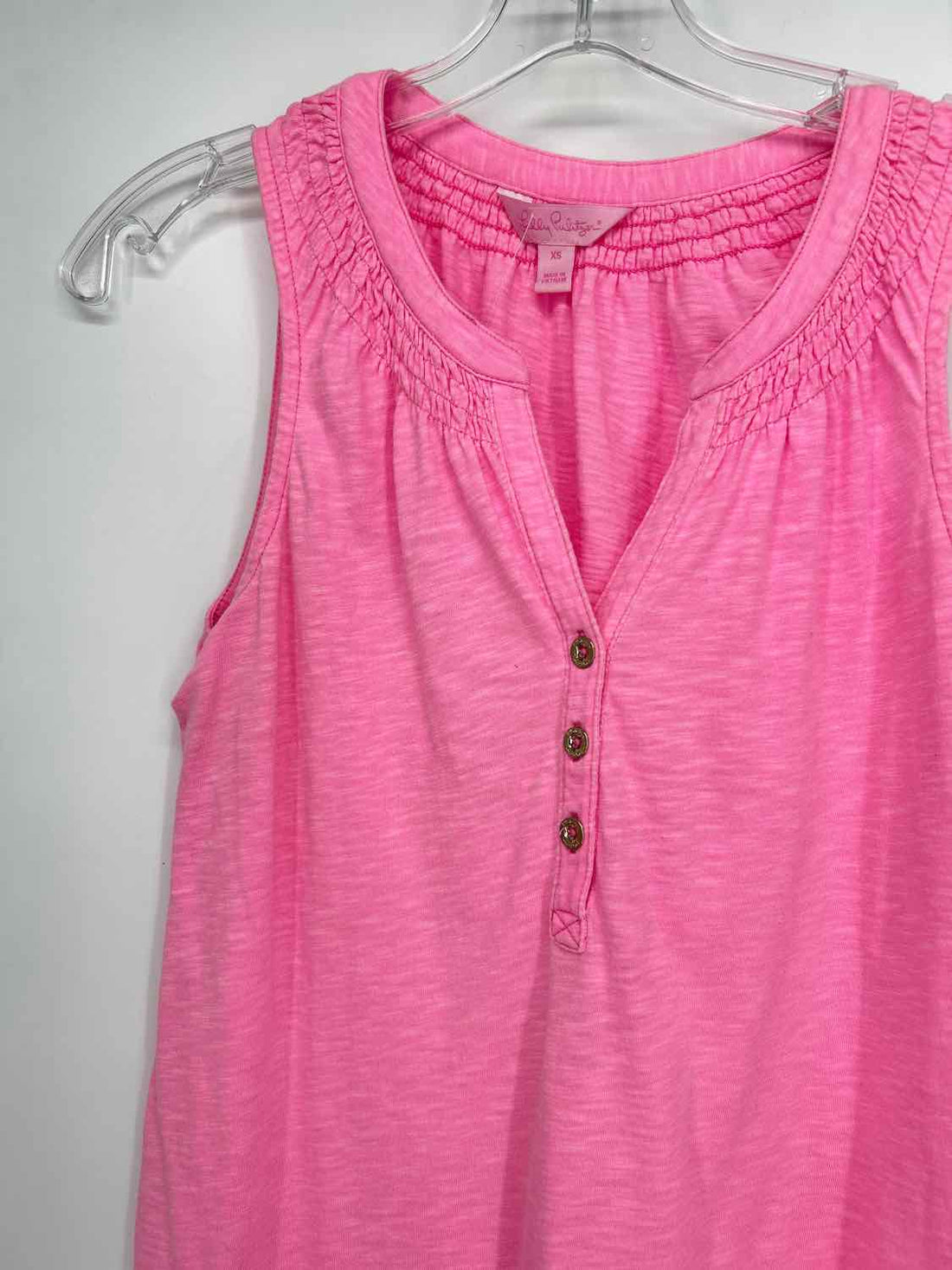 XS Pink Blue Lilly Pulitzer Tank Top