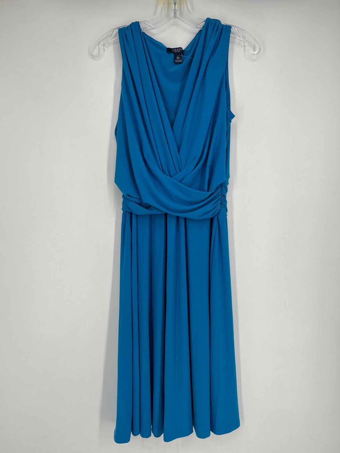 Chaps Size L Blue Dress