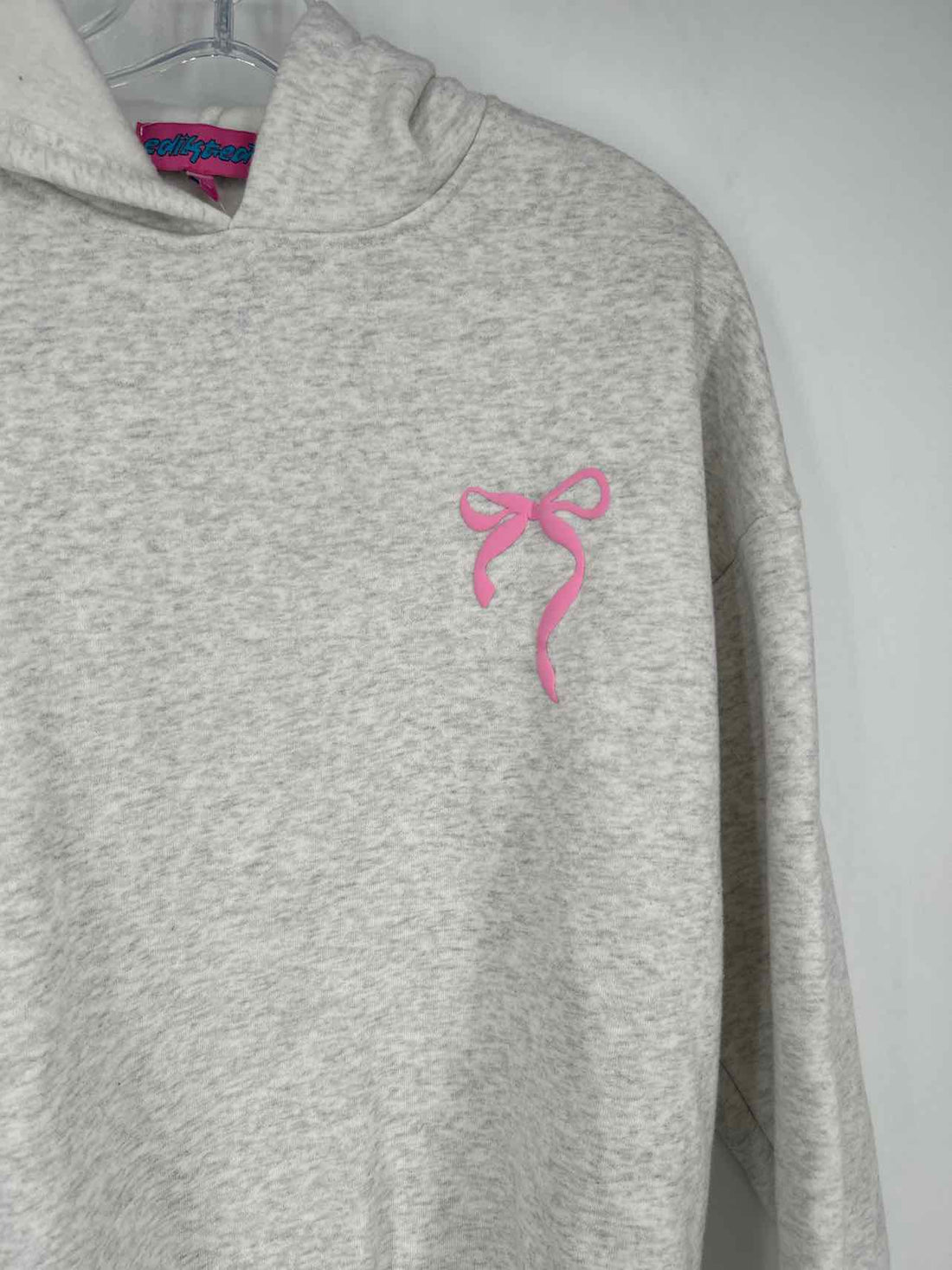Edikted Size XS Light Gray Hoodie