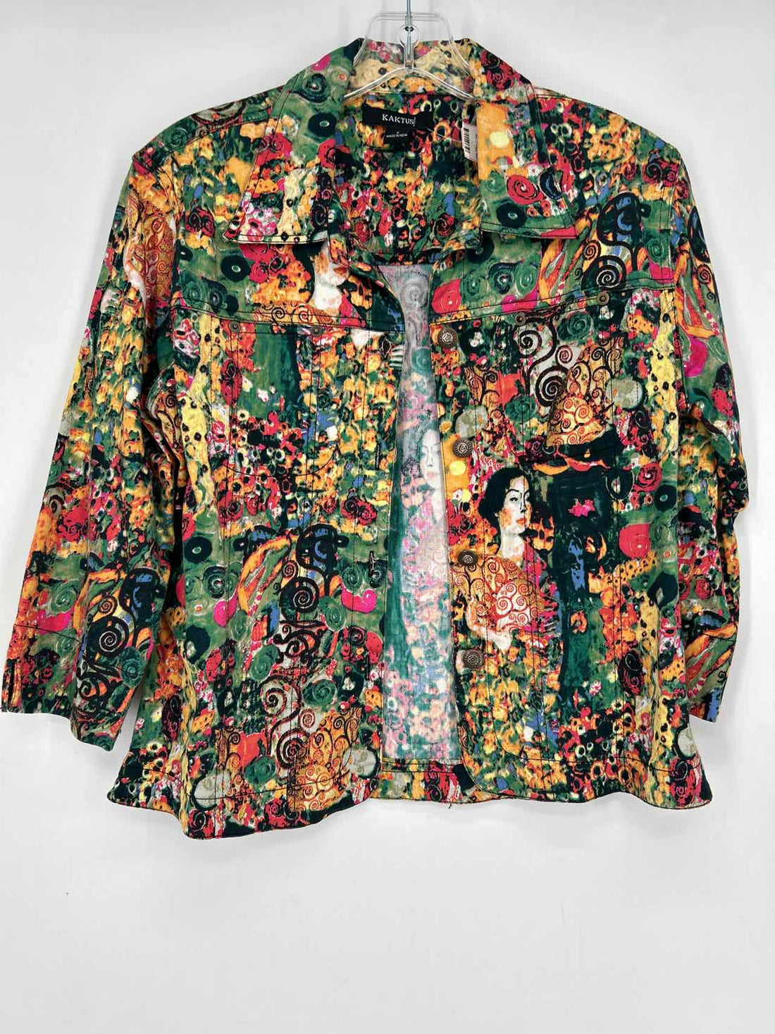 Kaktus Size S Green Multi Jacket
